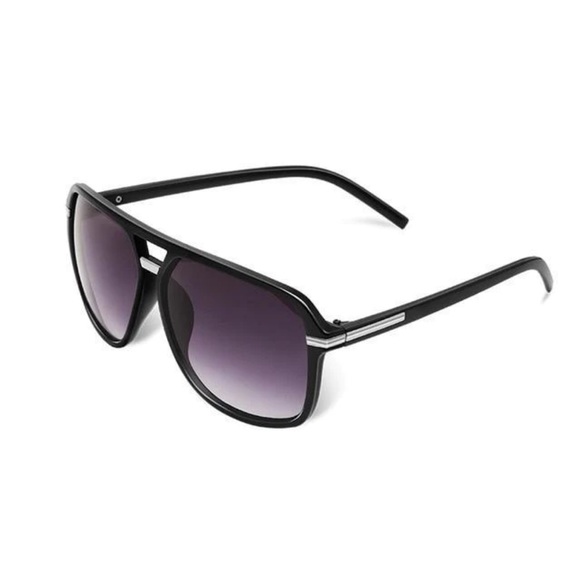 Ambassador Brand Sunglasses - Black/purple aviator - Picture 2 of 9